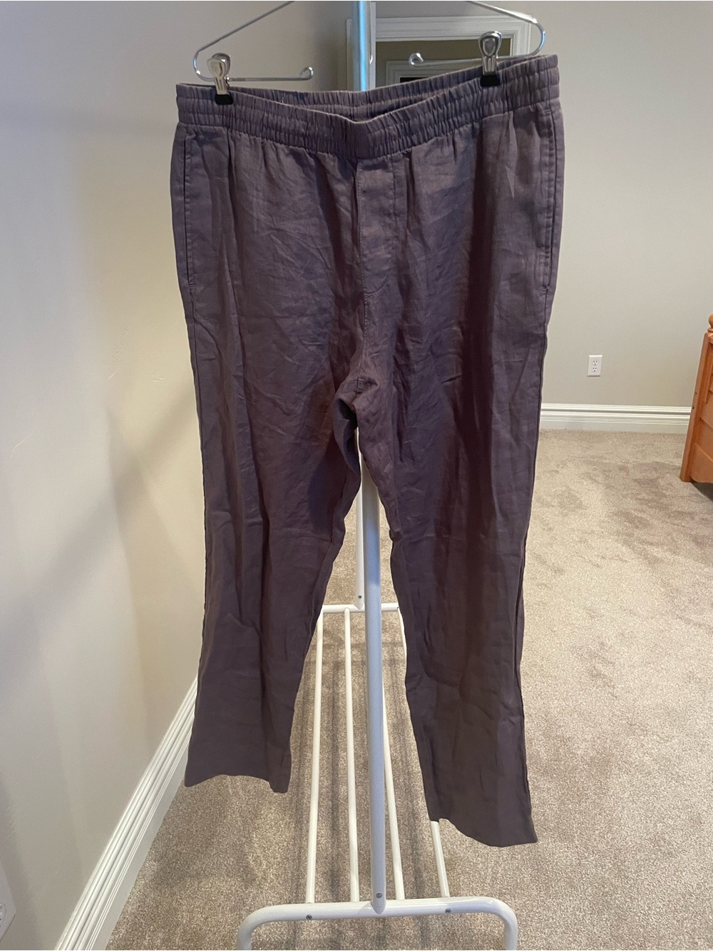H&M Men's Joggers in Chocolate Brown